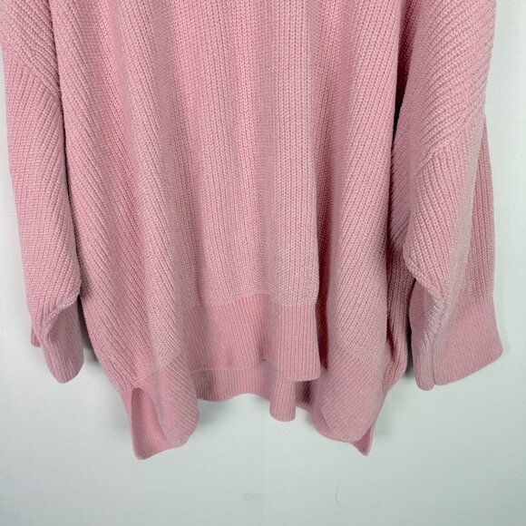 NWT PINK Victoria’s Secret Chenille Pullover Sweater Oversized Pink Size XXL NEW - Picture 4 of 13